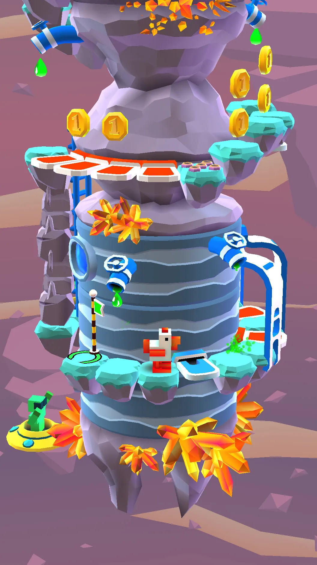 Blocky Castle: Tower Climb | Indus Appstore | Screenshot