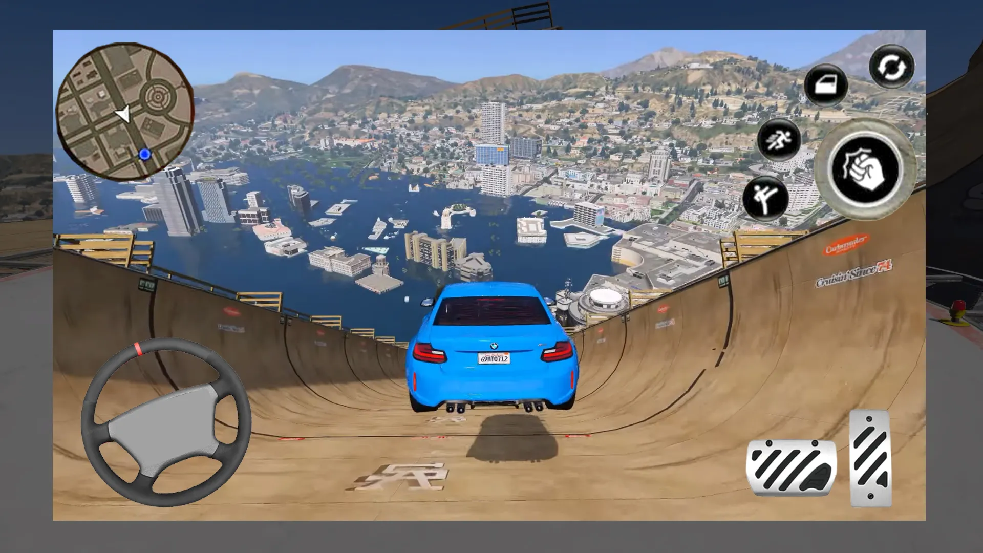 Mickey Race Mega Ramp Car | Indus Appstore | Screenshot