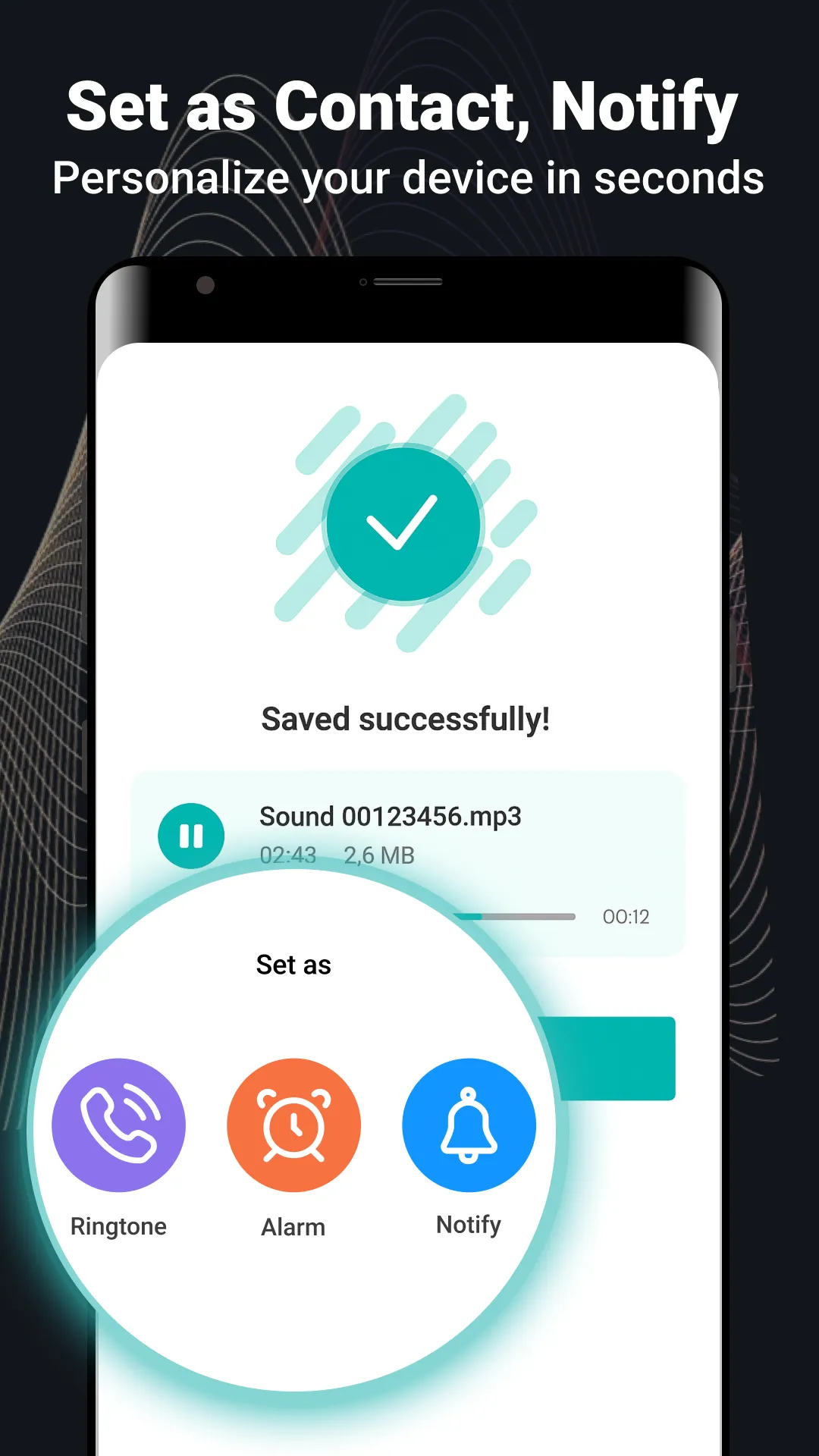 Audio Editor & MP3 Cutter | Indus Appstore | Screenshot