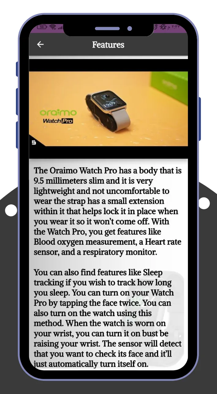 oraimo Watch Pro Guide | Indus Appstore | Screenshot