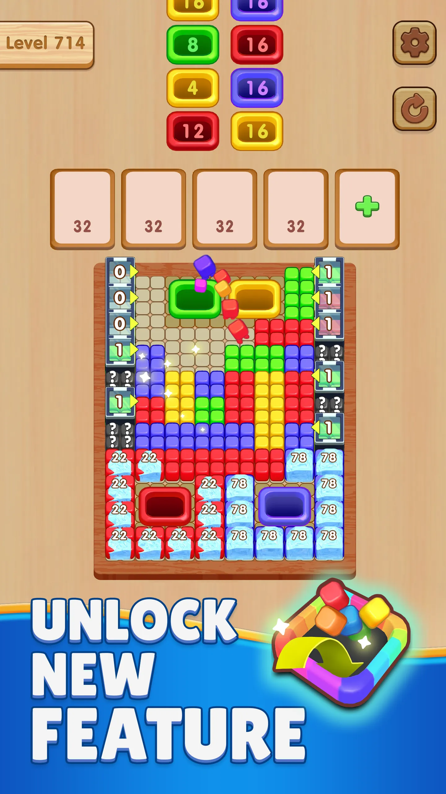 Cube to Hole Puzzle | Indus Appstore | Screenshot