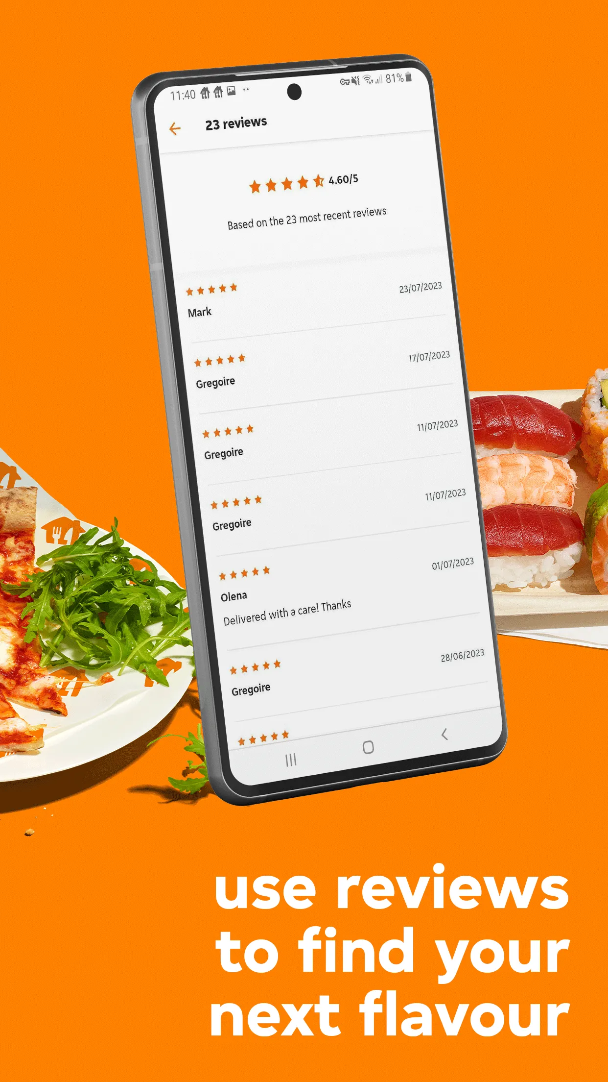 Menulog AU | Food Delivery | Indus Appstore | Screenshot