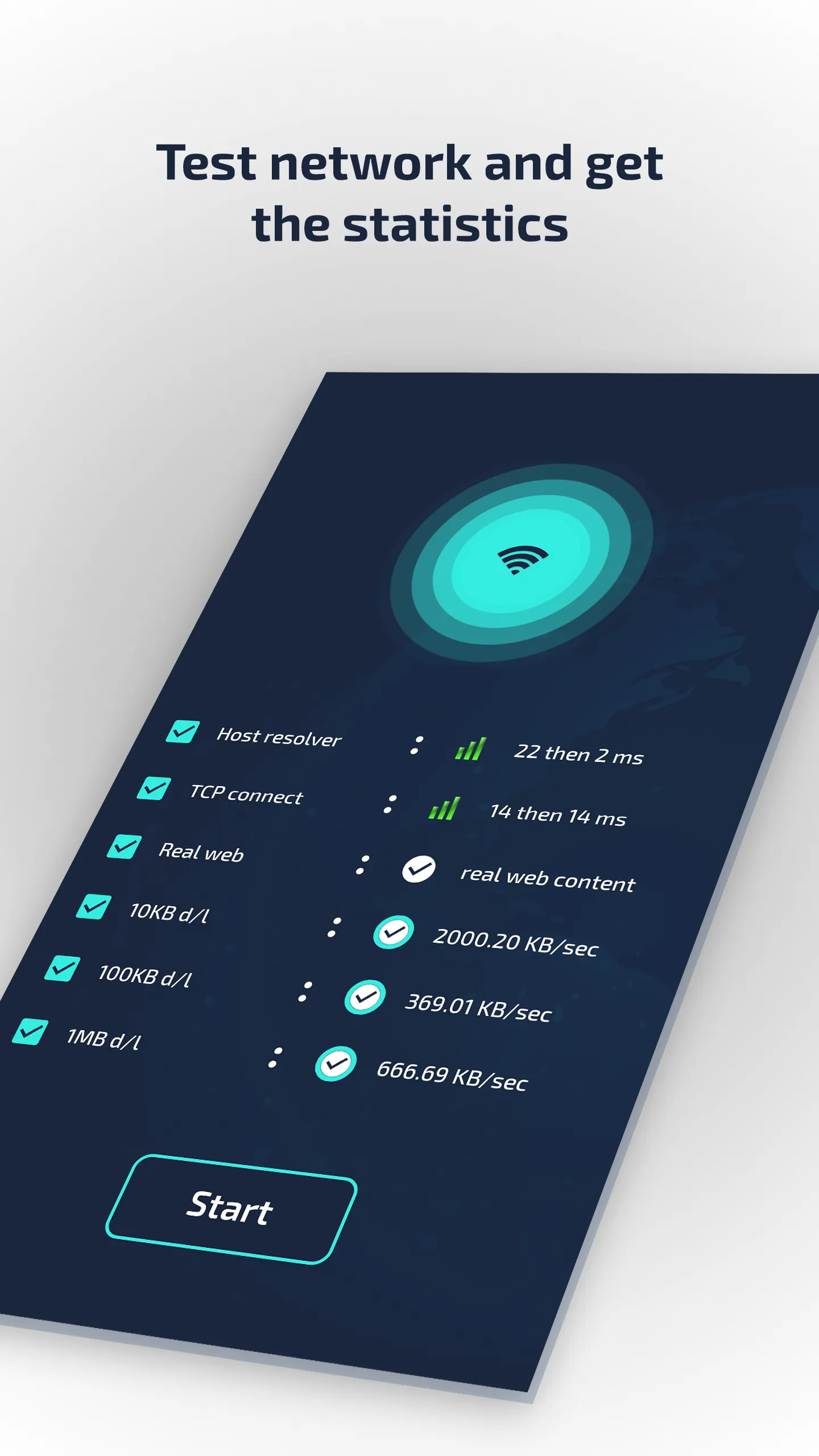 Network Tester | Indus Appstore | Screenshot