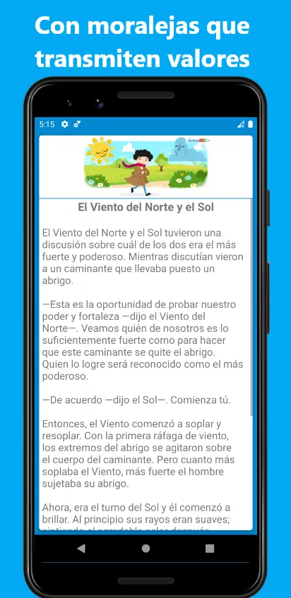 Cuentos y Fábulas 4 Kids! | Indus Appstore | Screenshot