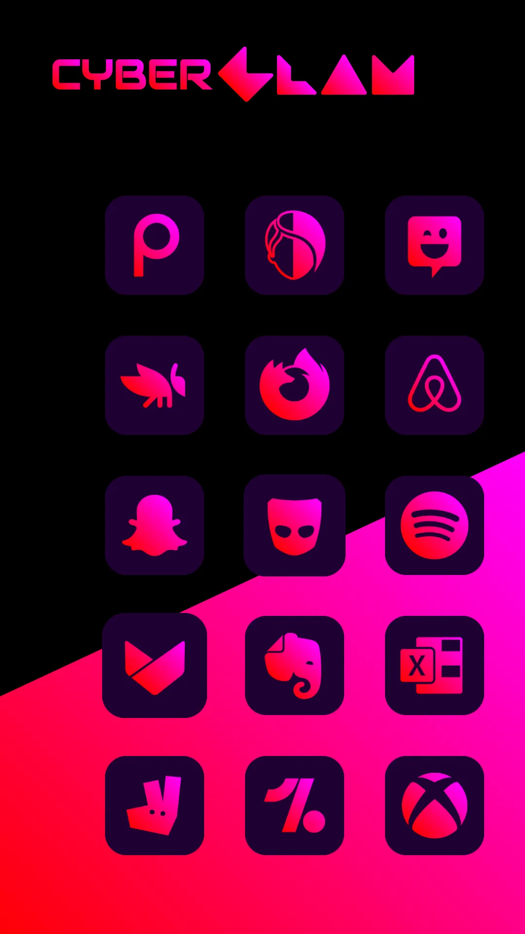 CyberGLAM - Icon Pack | Indus Appstore | Screenshot