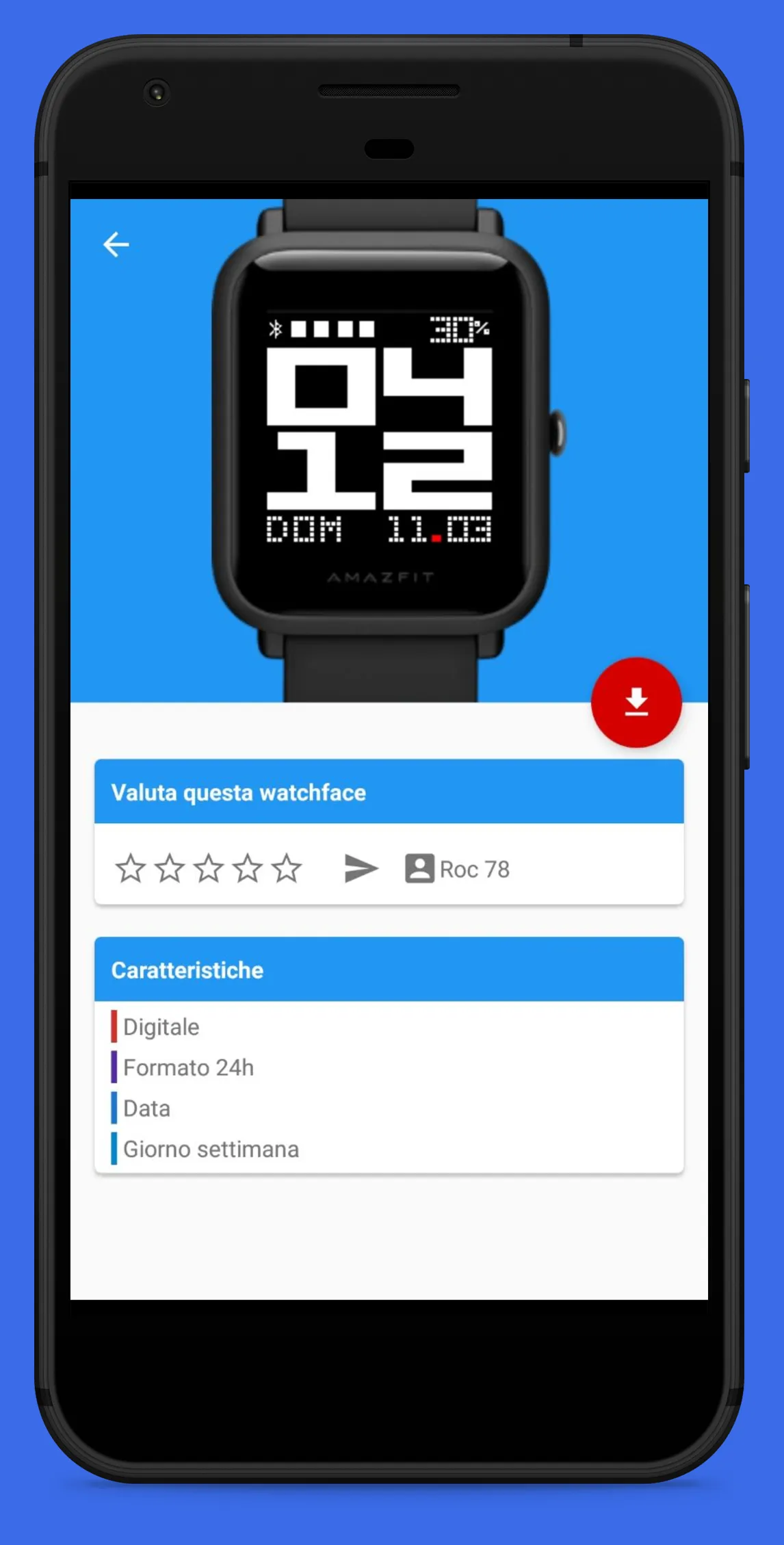 Amazfit Bip / Lite WatchFaces | Indus Appstore | Screenshot