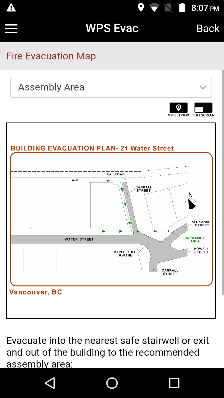 WPS Evac | Indus Appstore | Screenshot