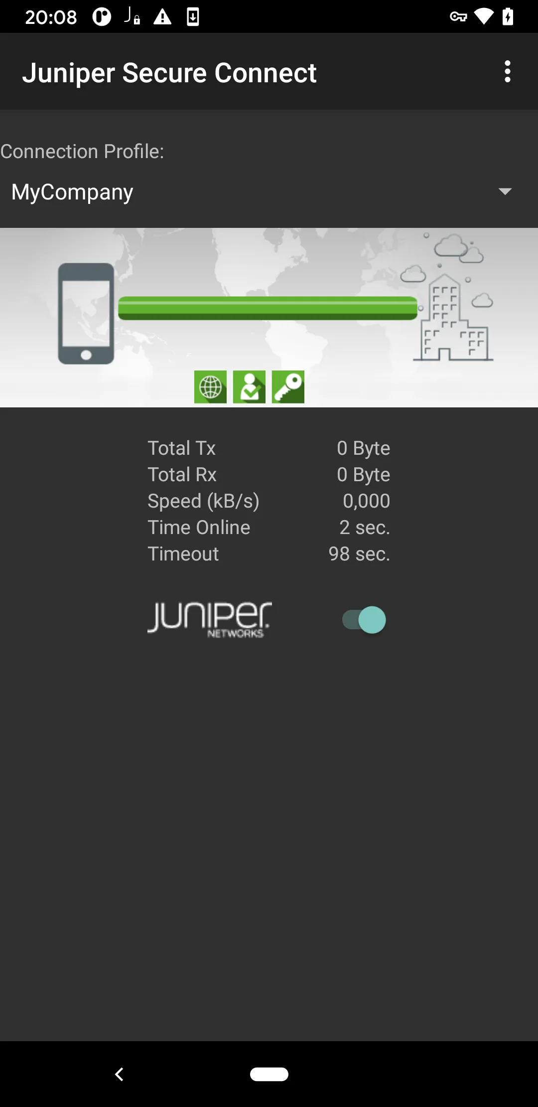 Juniper Secure Connect | Indus Appstore | Screenshot