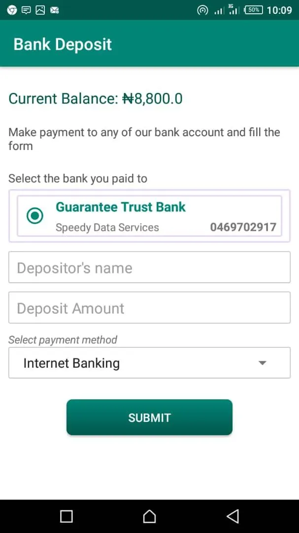 Speedy Data - Cheap MTN, Airte | Indus Appstore | Screenshot