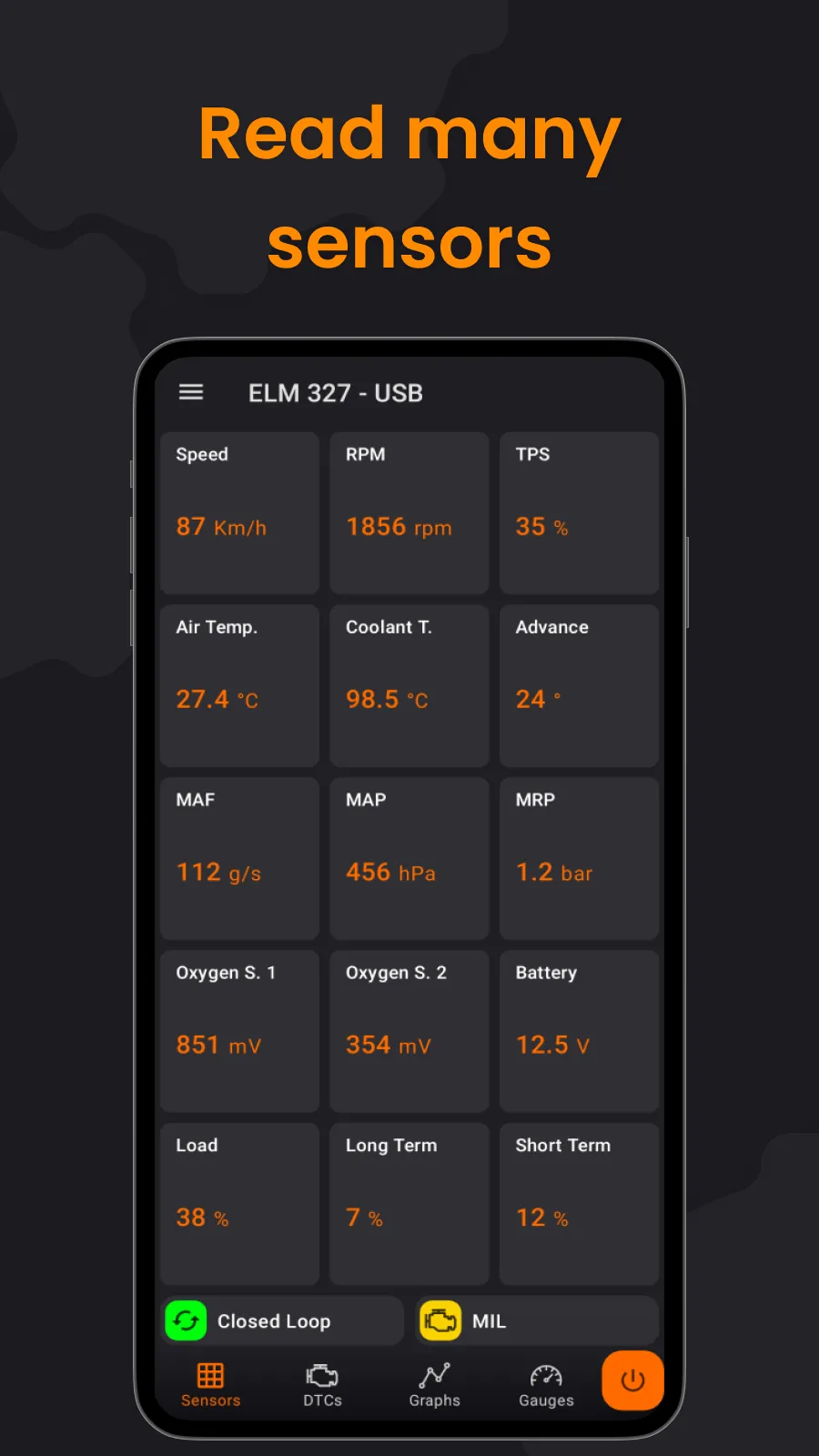 Metior OBD2 ELM327 (USB-BT-WF) | Indus Appstore | Screenshot