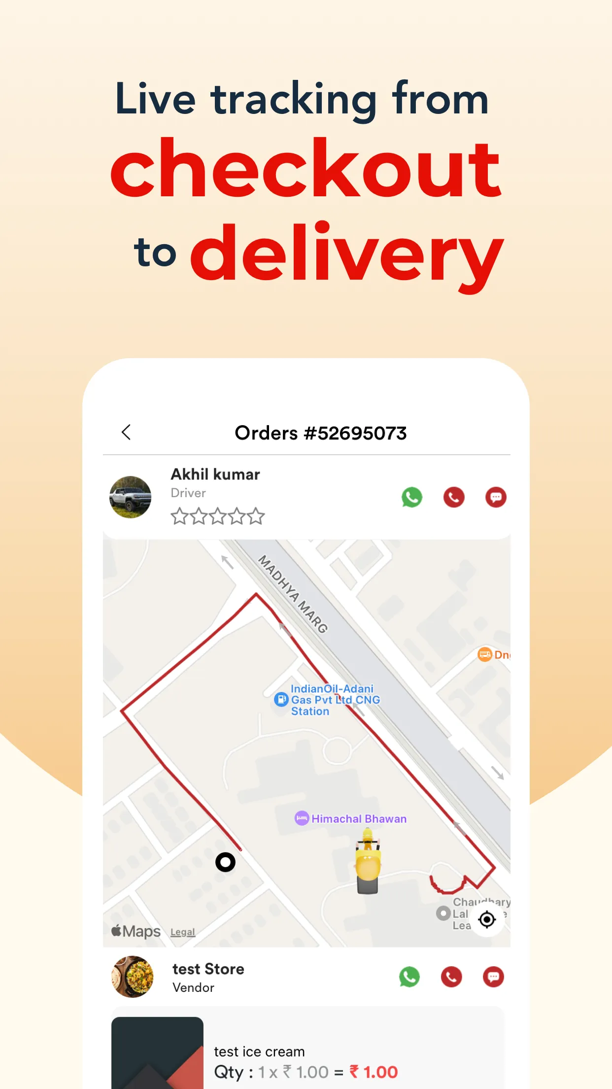 Qdelo: Food Delivery & Grocery | Indus Appstore | Screenshot