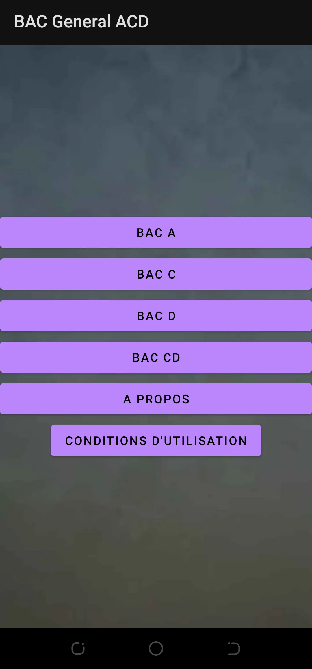 BAC General ACD | Indus Appstore | Screenshot