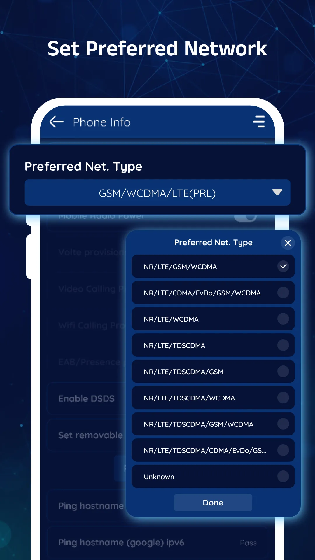 5G 4G Force LTE Network | Indus Appstore | Screenshot