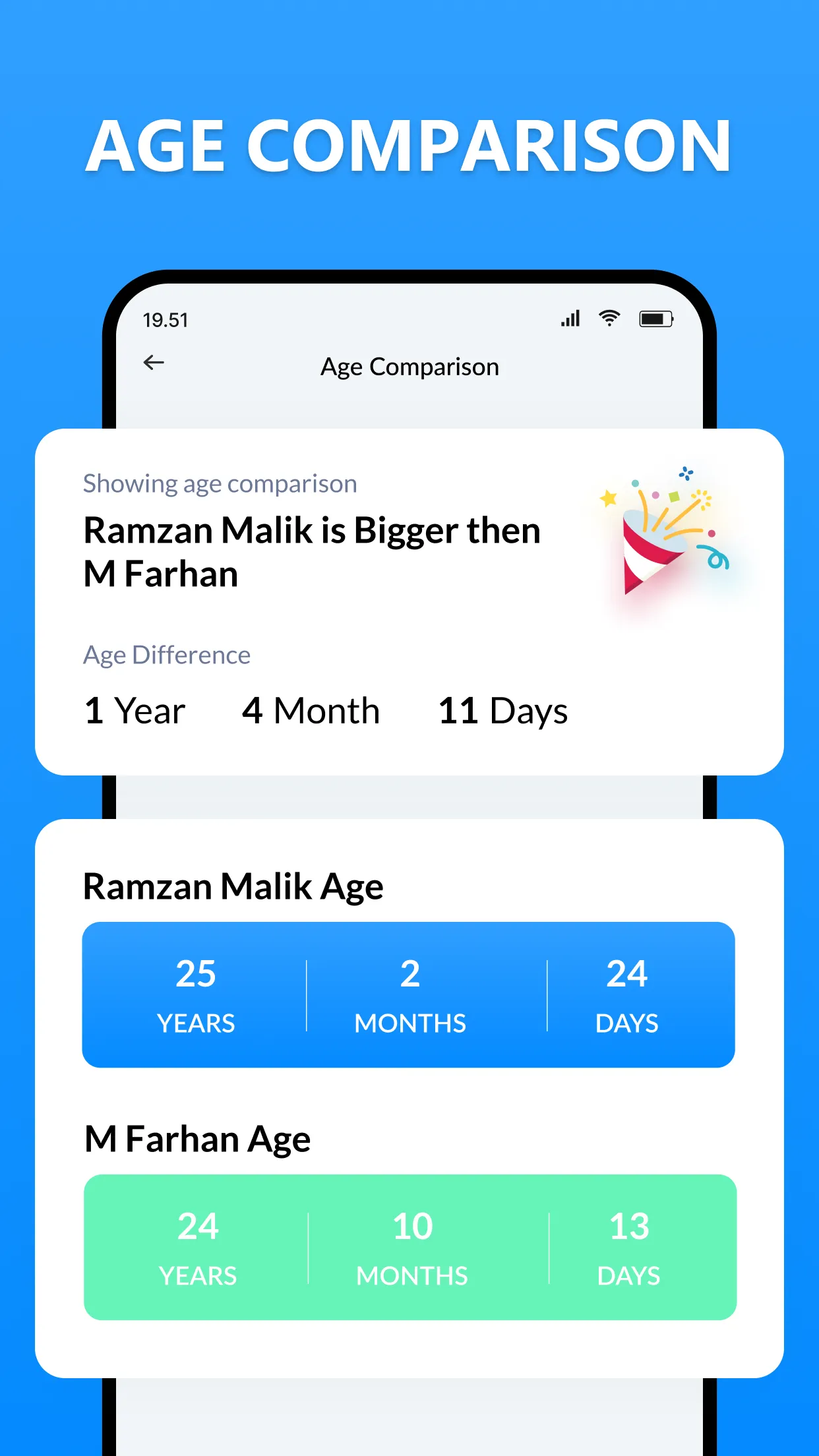 Age Calculator: Bday Countdown | Indus Appstore | Screenshot