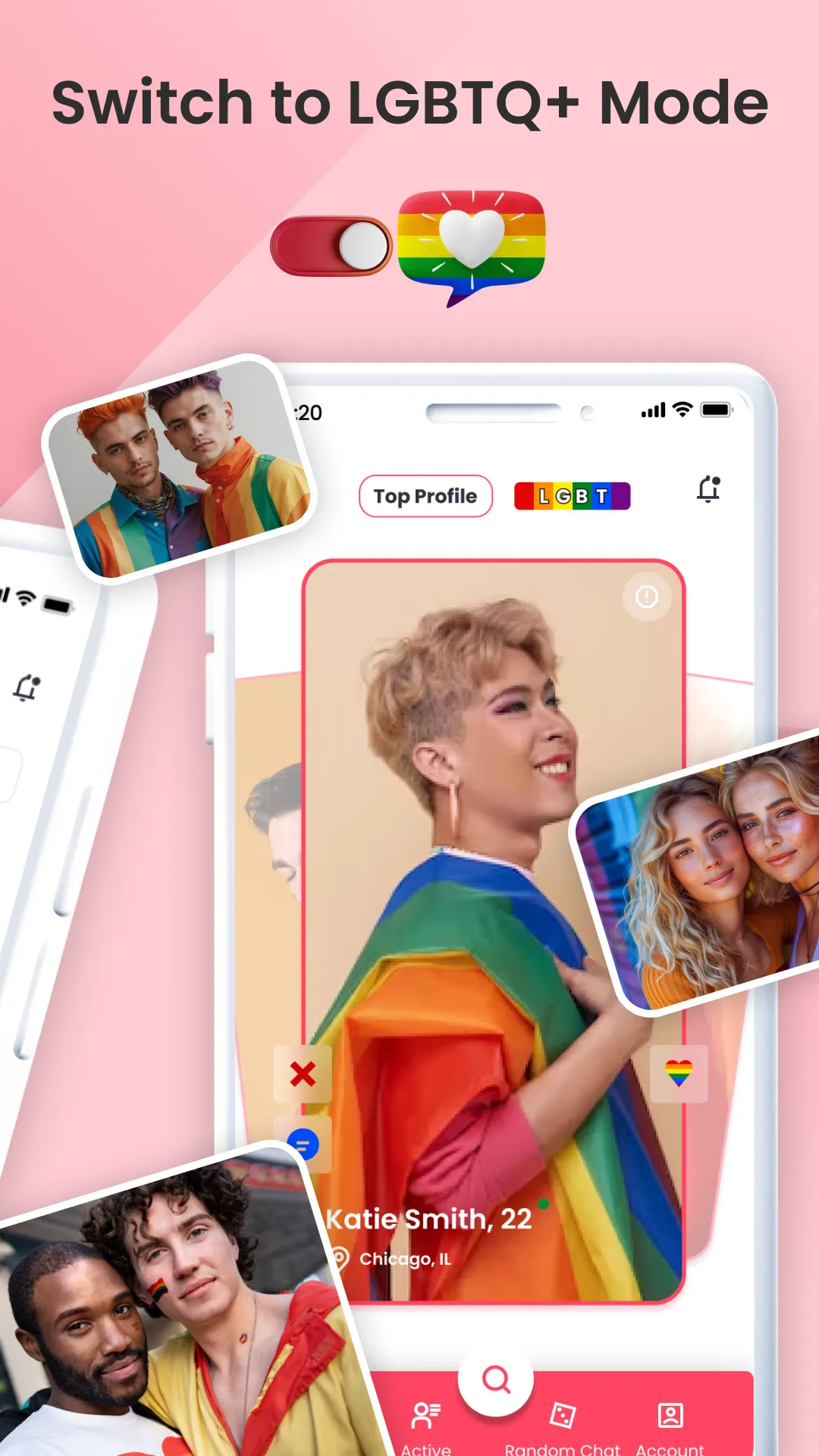 Amoria: Random Chat & Dating | Indus Appstore | Screenshot