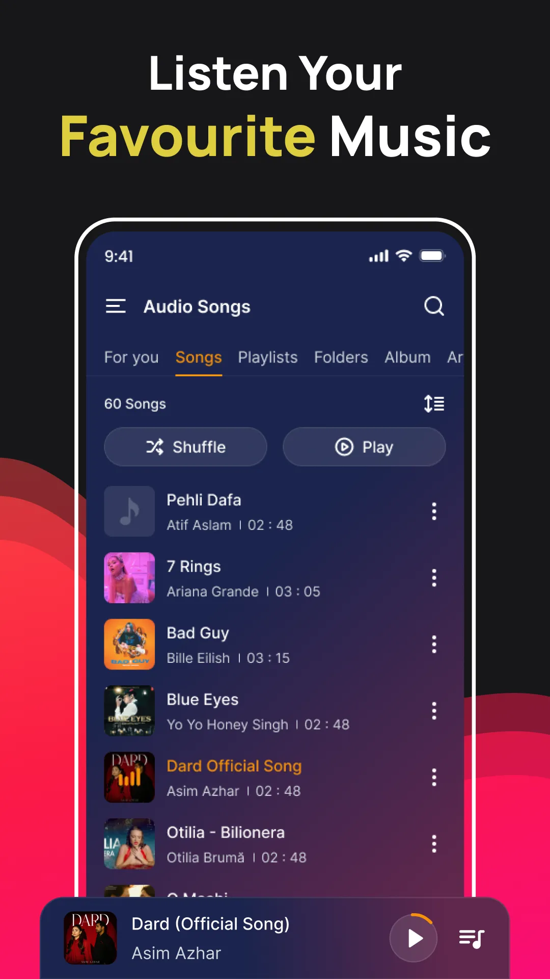 Music Player: Mp3 Player | Indus Appstore | Screenshot