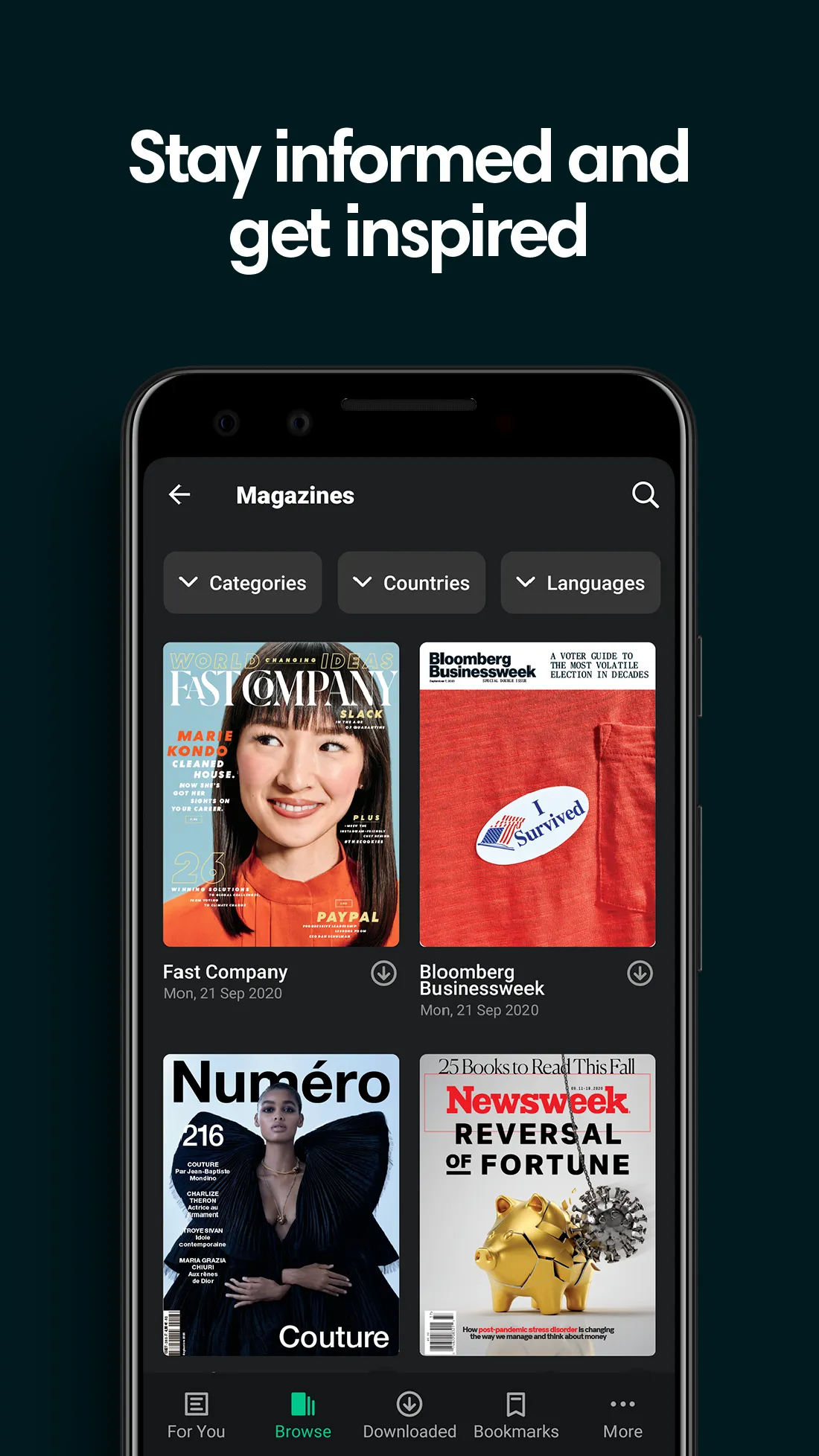 PressReader: News & Magazines | Indus Appstore | Screenshot