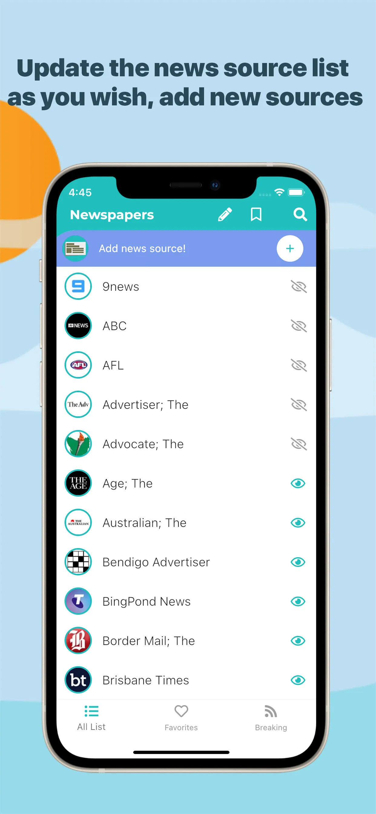 All Australia Newspapers | Indus Appstore | Screenshot