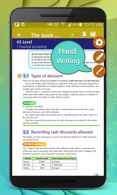 A levels Accounting Textbook | Indus Appstore | Screenshot