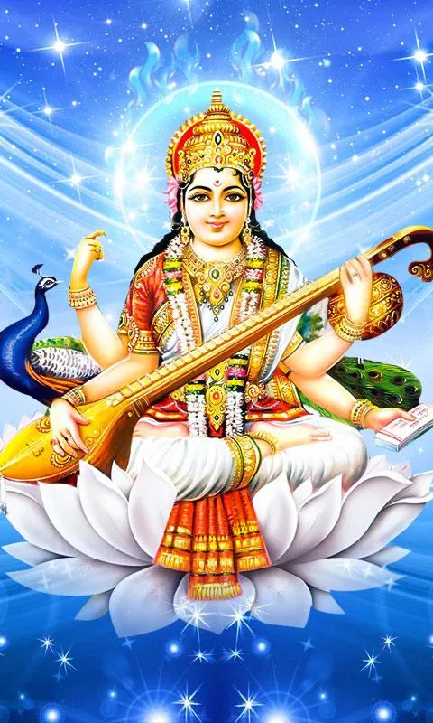 Goddess Saraswati Wallpaper | Indus Appstore | Screenshot