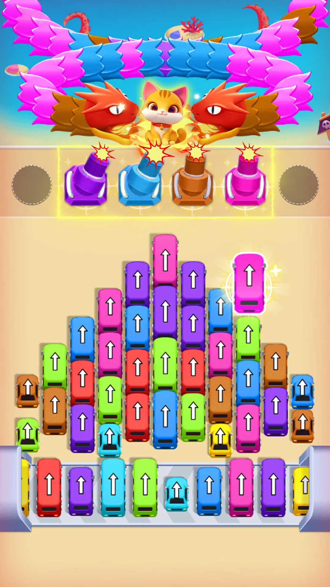 Cat Defenders: Shelling Snake | Indus Appstore | Screenshot