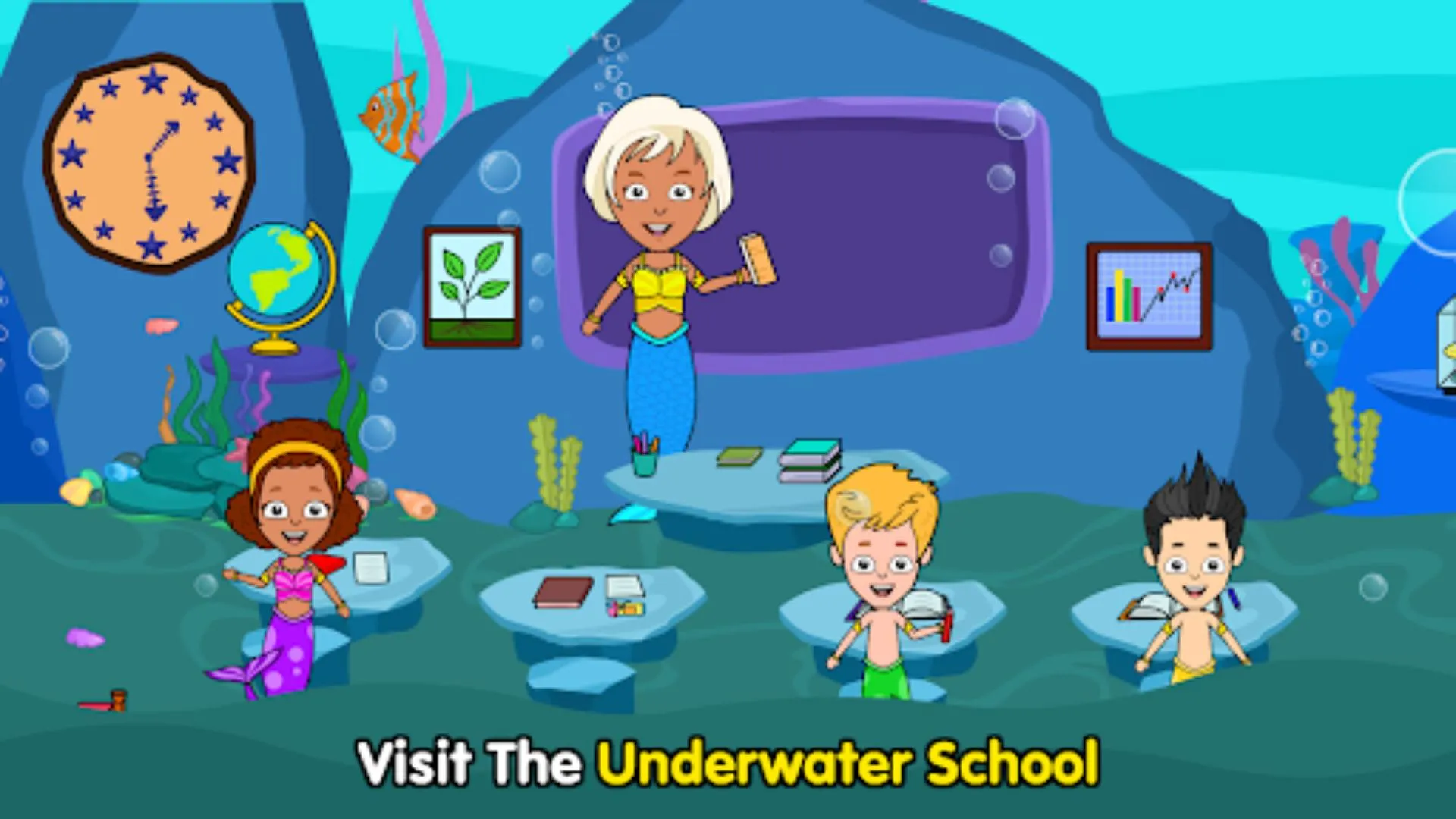 Tizi Town: My Mermaid Games | Indus Appstore | Screenshot