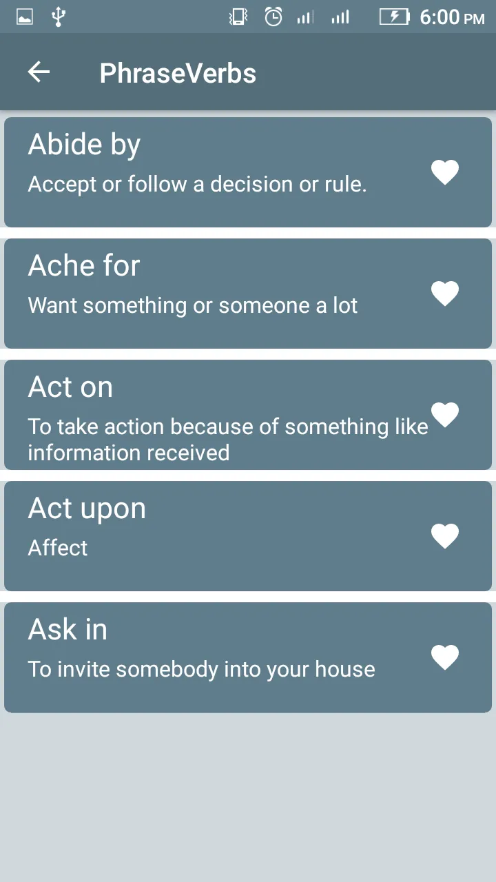 Phrasal Verbs: English MCQs | Indus Appstore | Screenshot