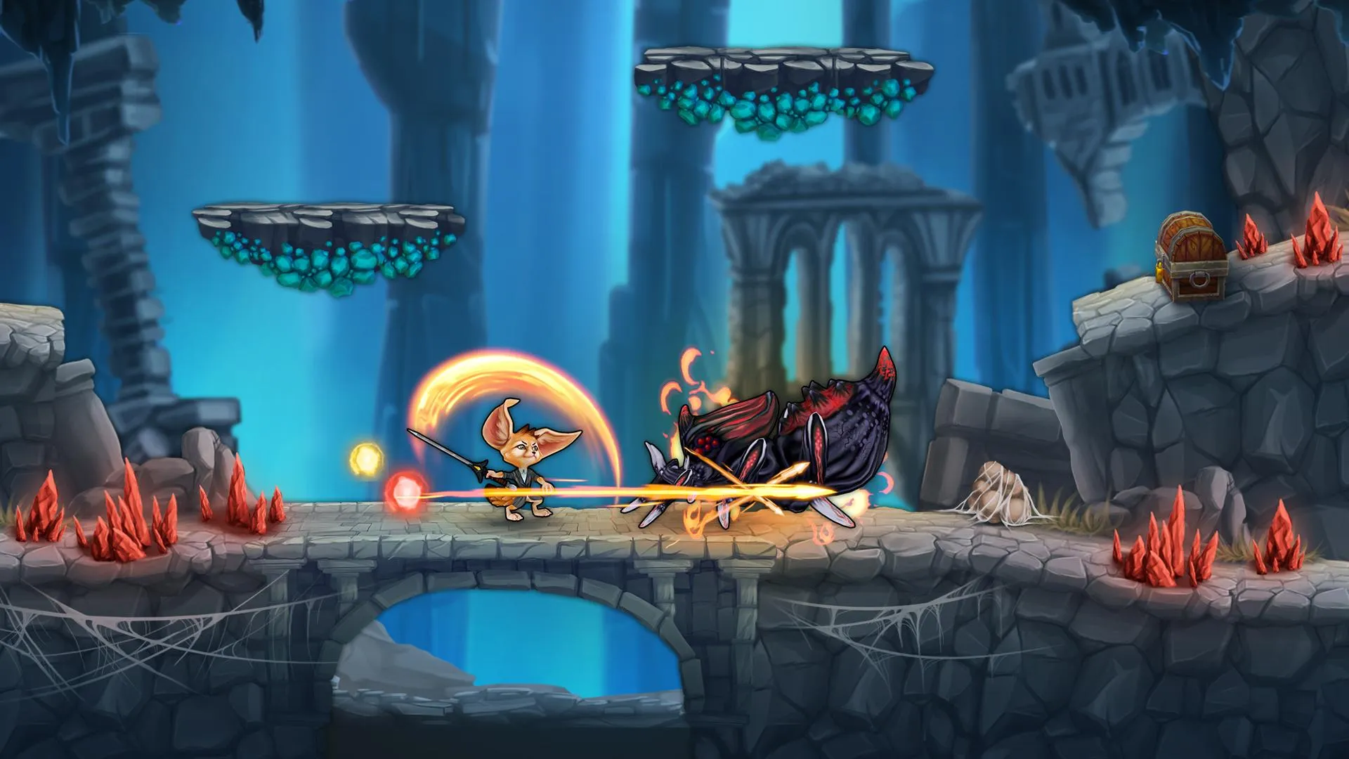 Fin Ancient Mystery platformer | Indus Appstore | Screenshot