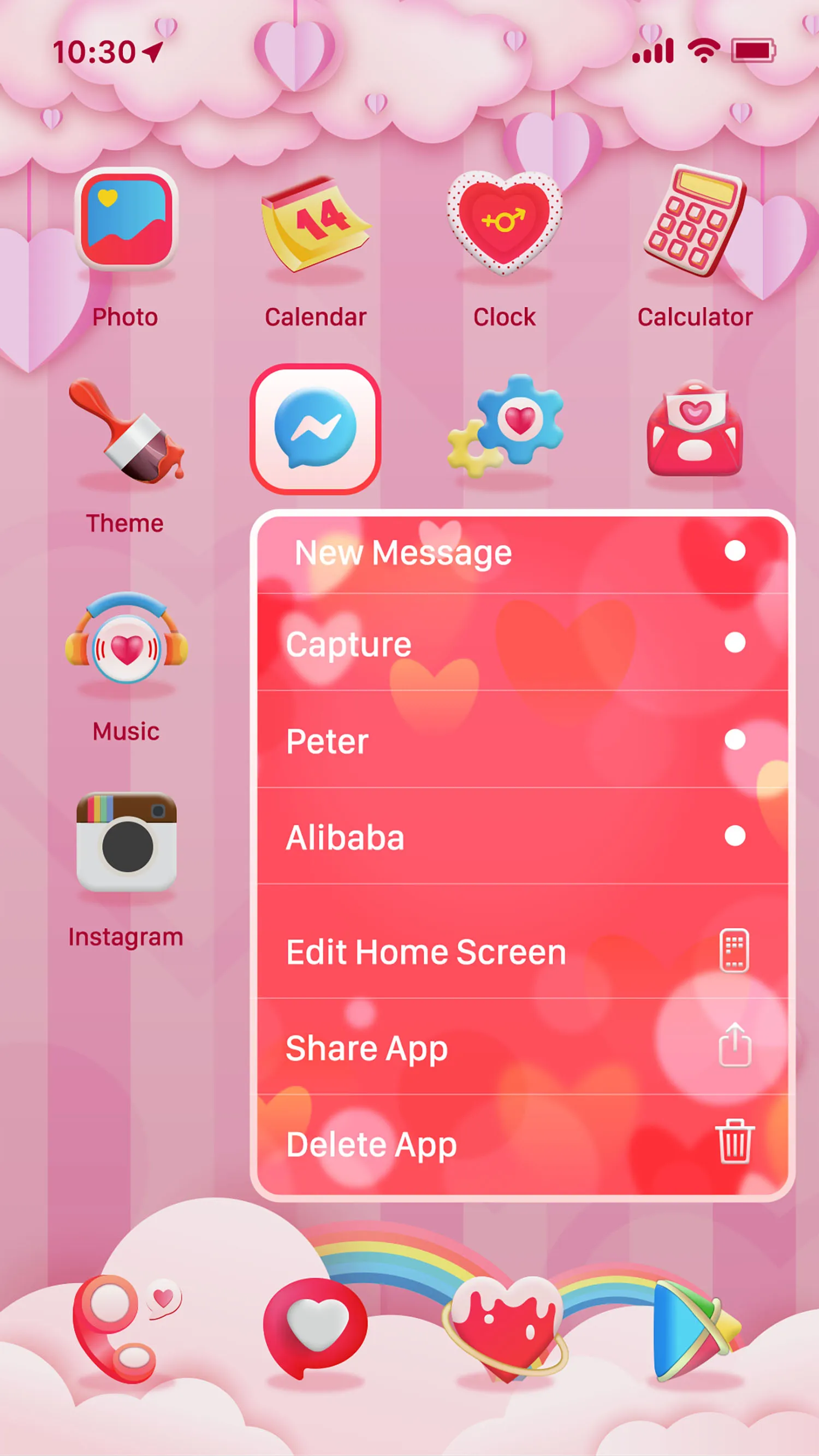 Wow Sweetheart Icon Pack | Indus Appstore | Screenshot