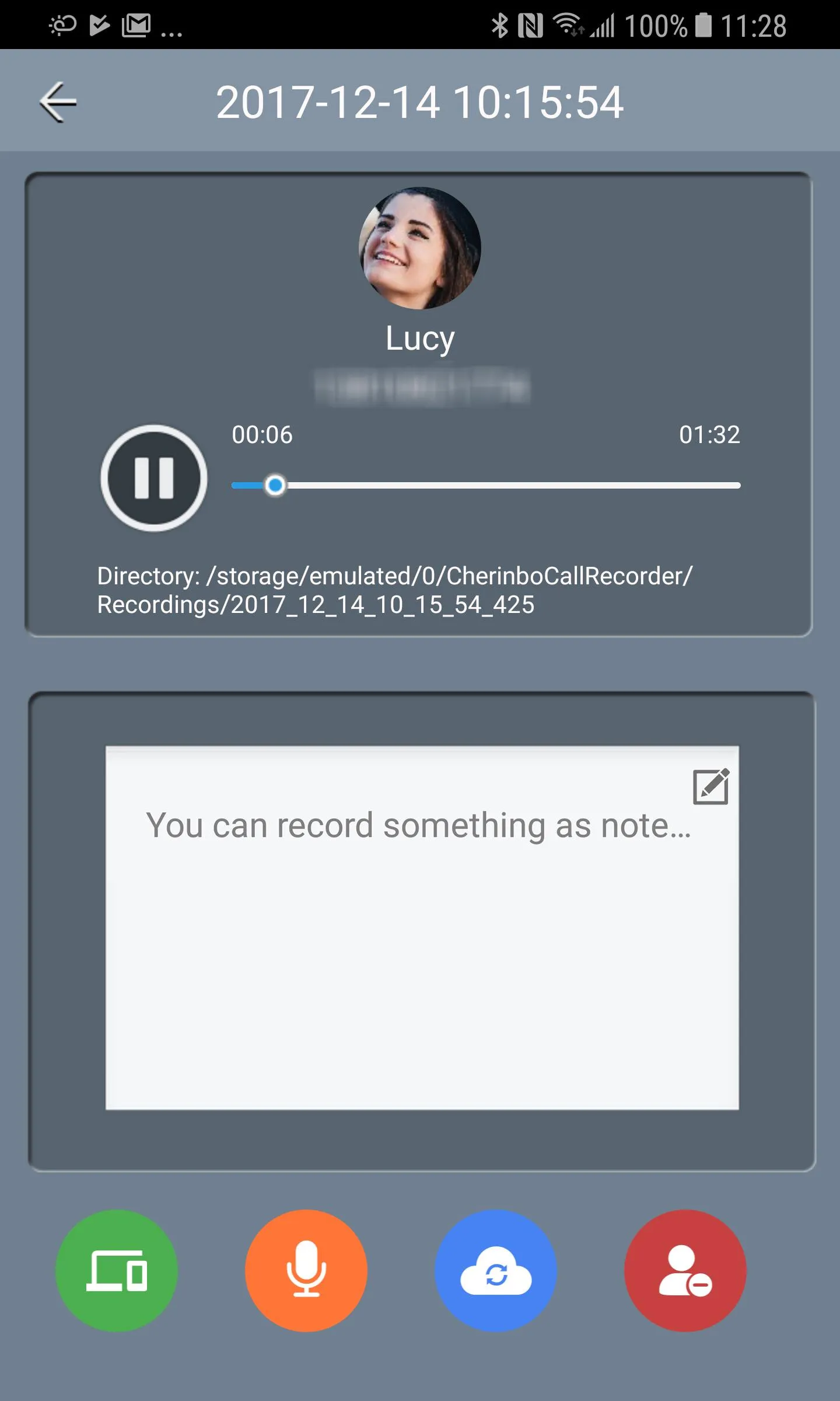 Call Recorder by Cherinbo | Indus Appstore | Screenshot