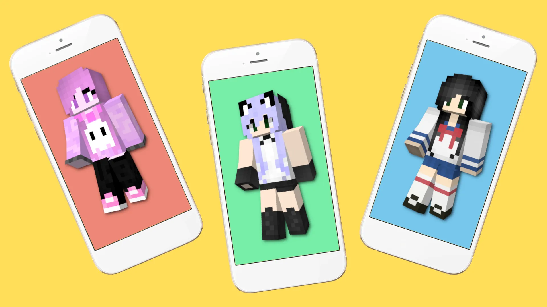 Girls Skins for Minecraft | Indus Appstore | Screenshot