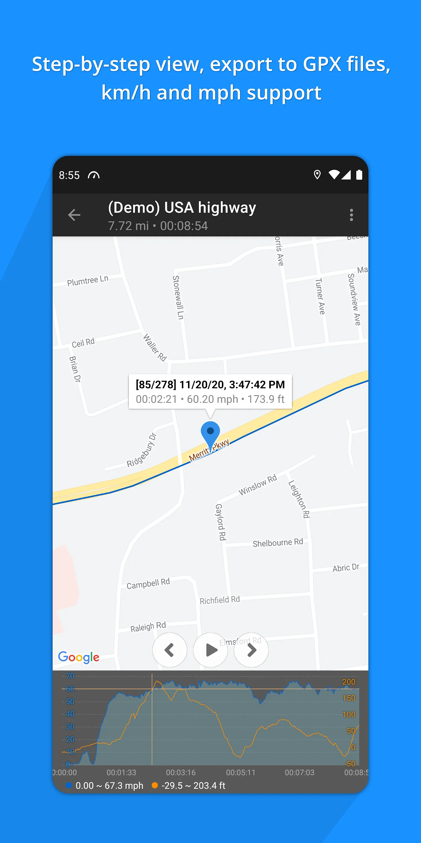 Galileo GPS Speedometer | Indus Appstore | Screenshot