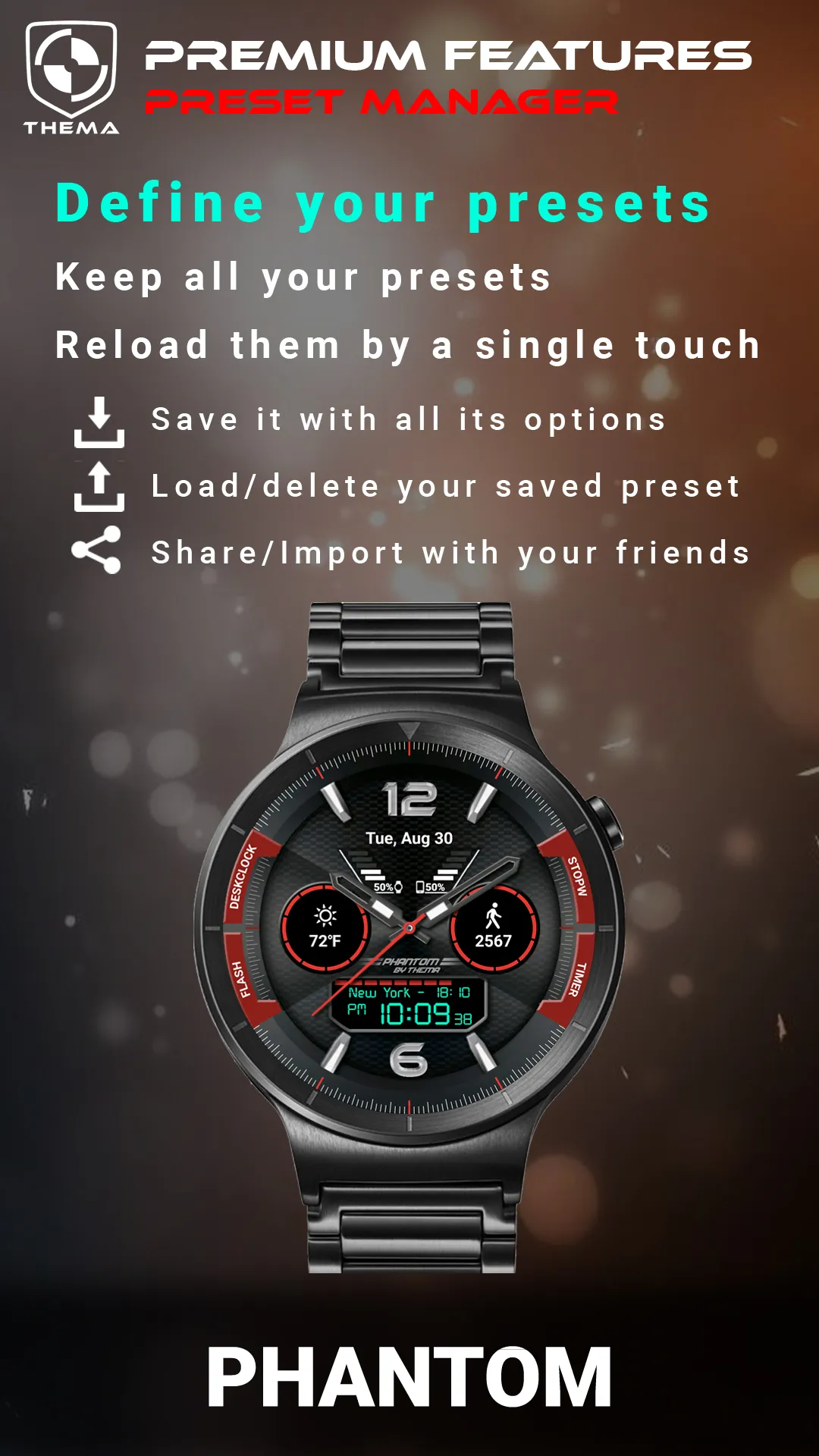 Phant Watch Face | Indus Appstore | Screenshot