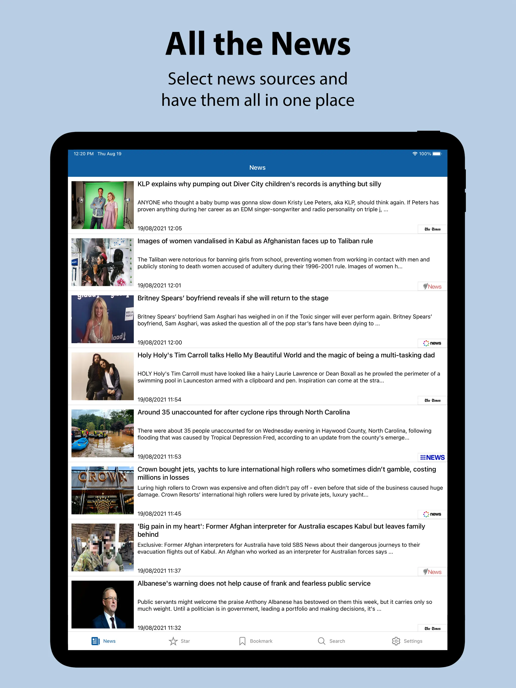 All the News - Australia | Indus Appstore | Screenshot