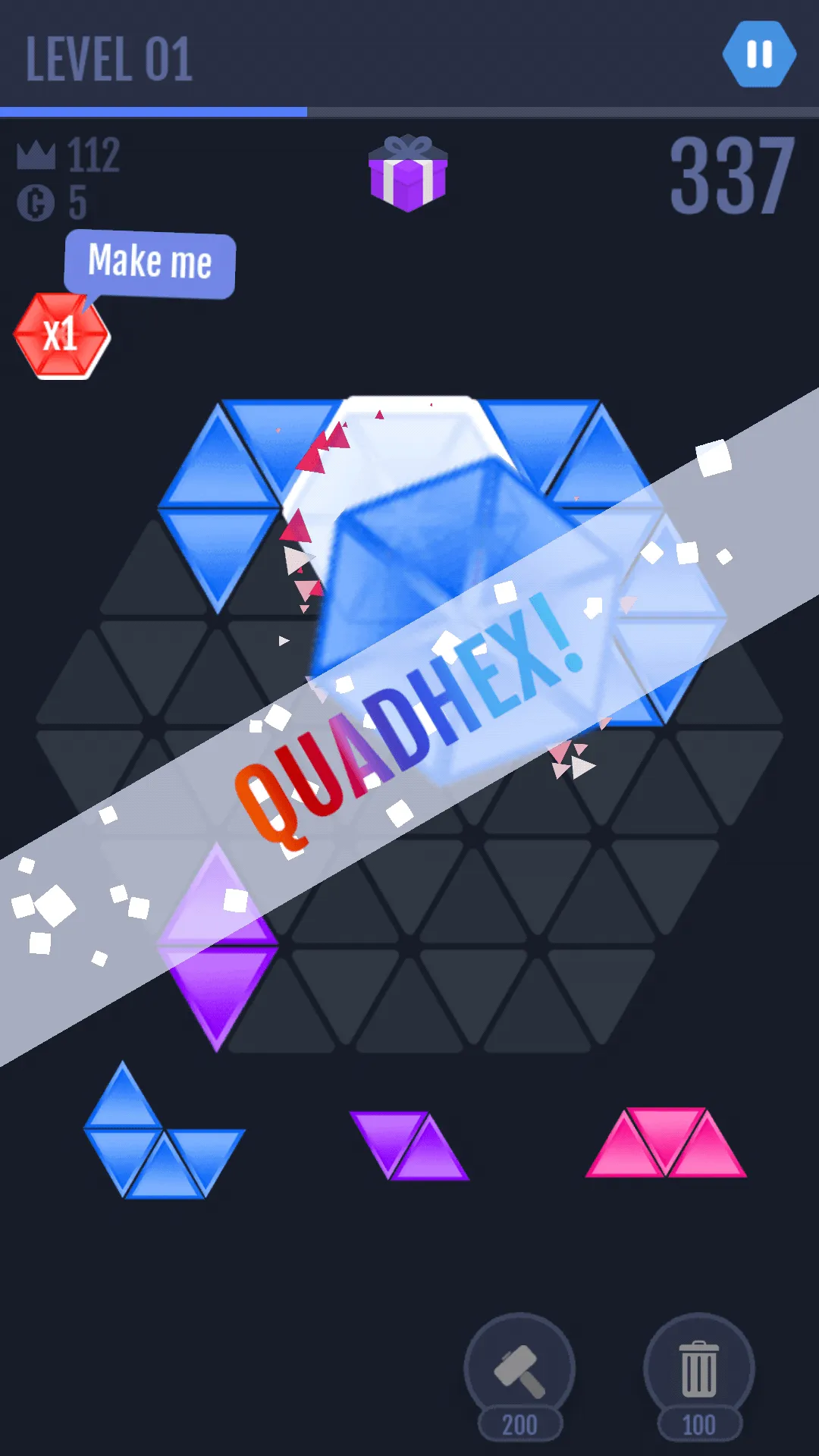 Hexa Block Puzzle - HexBlocks | Indus Appstore | Screenshot