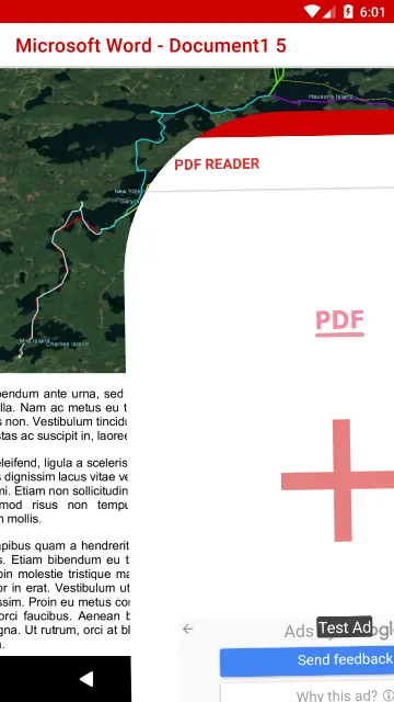 pdf viewer / reader basic lite | Indus Appstore | Screenshot