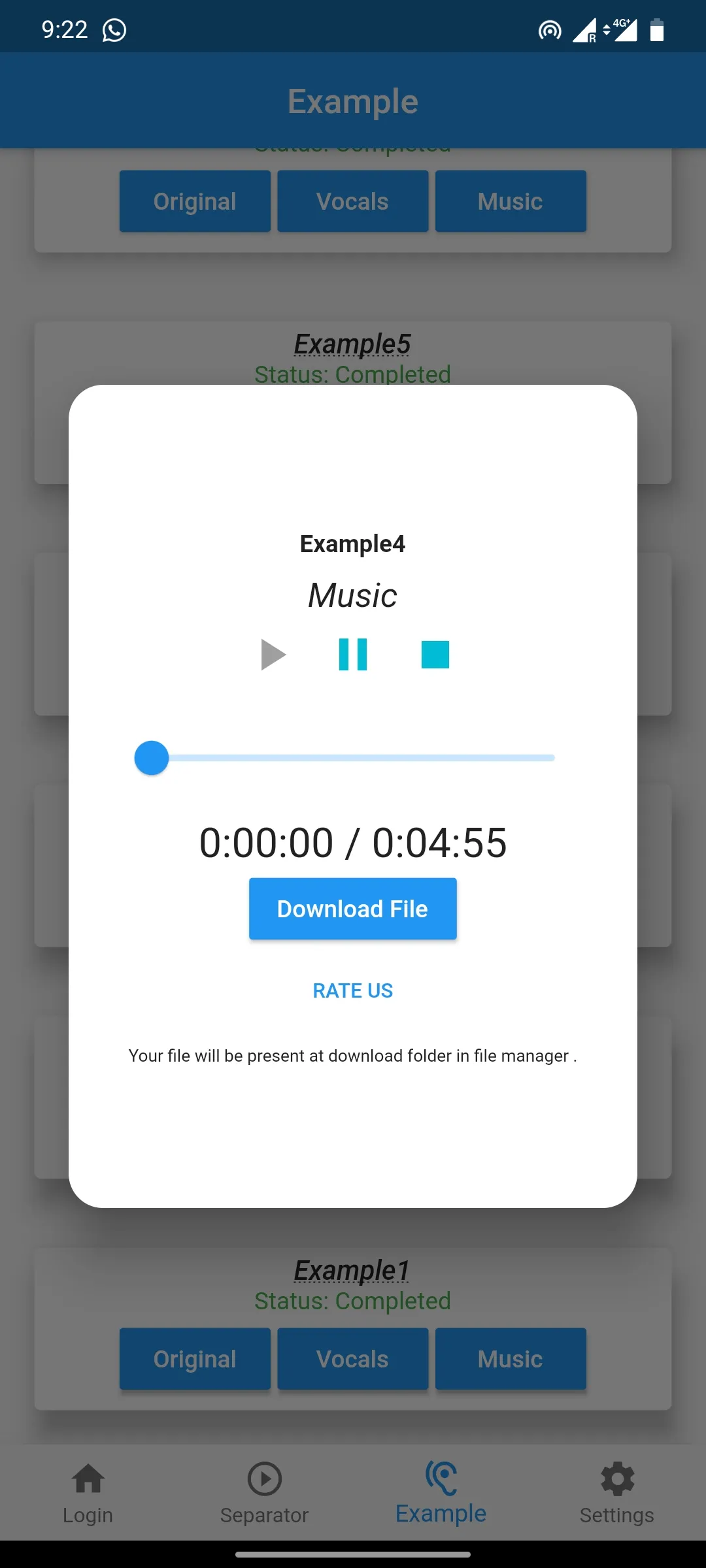 Vocal Remover for karaoke & da | Indus Appstore | Screenshot