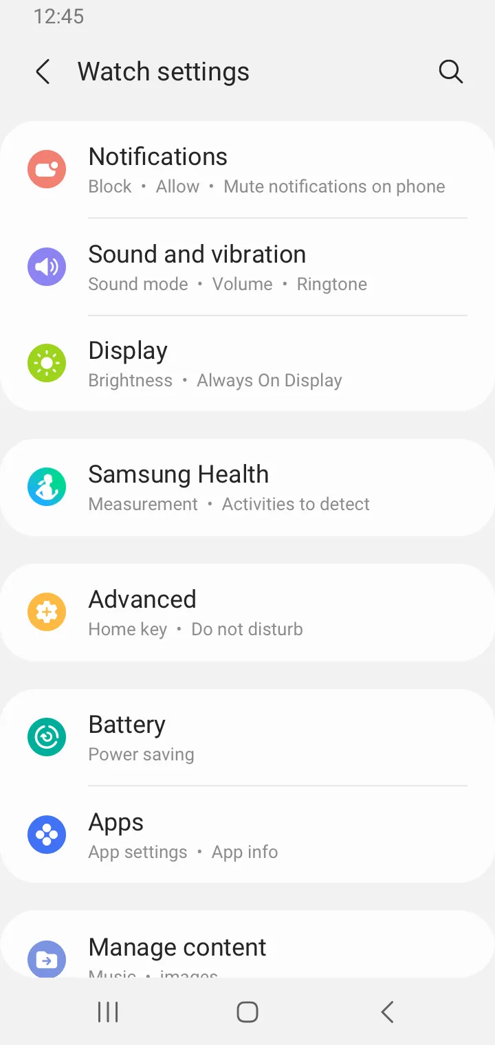 Galaxy Wearable (Samsung Gear) | Indus Appstore | Screenshot