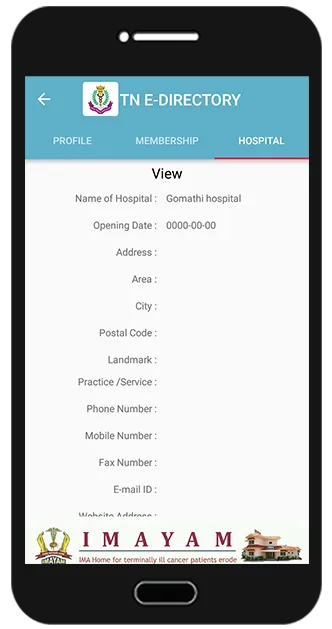IMA TN E-Directory | Indus Appstore | Screenshot