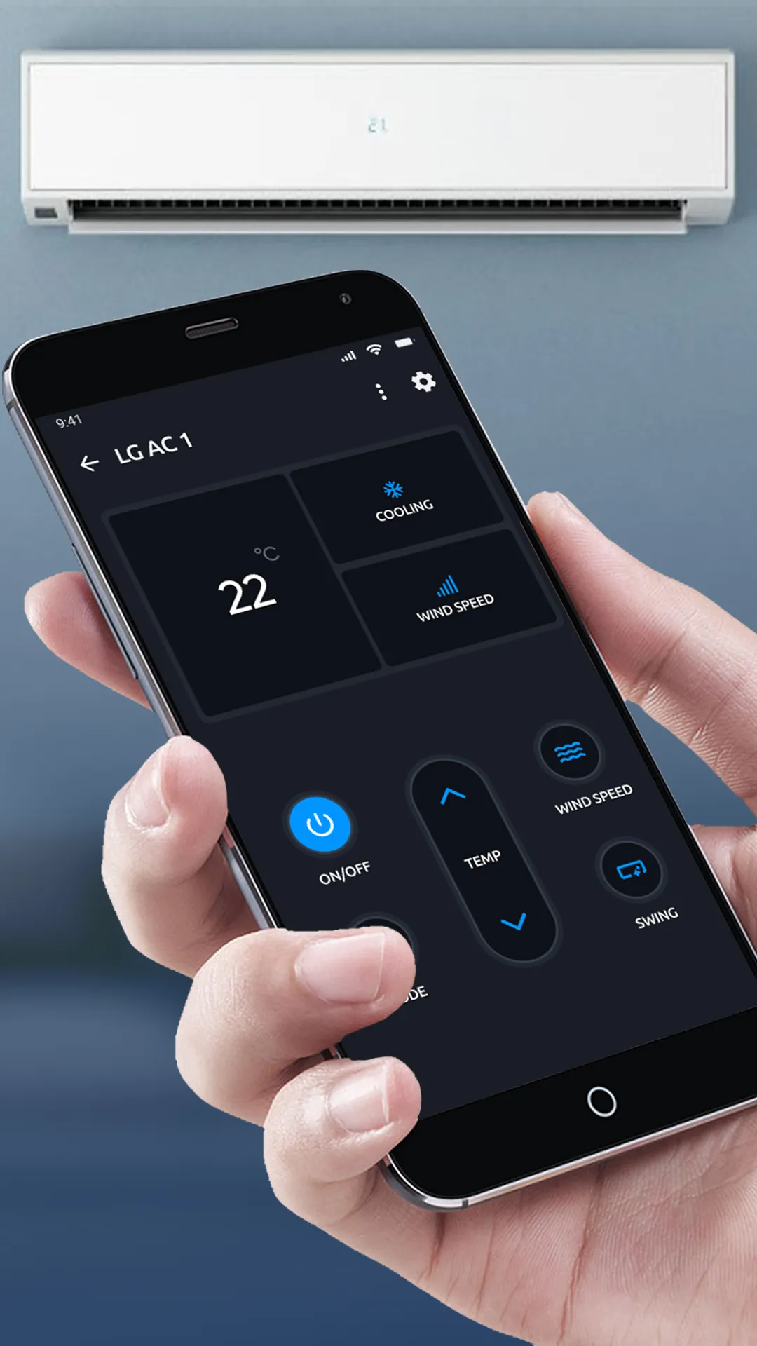 Air Conditioner Remote Control | Indus Appstore | Screenshot