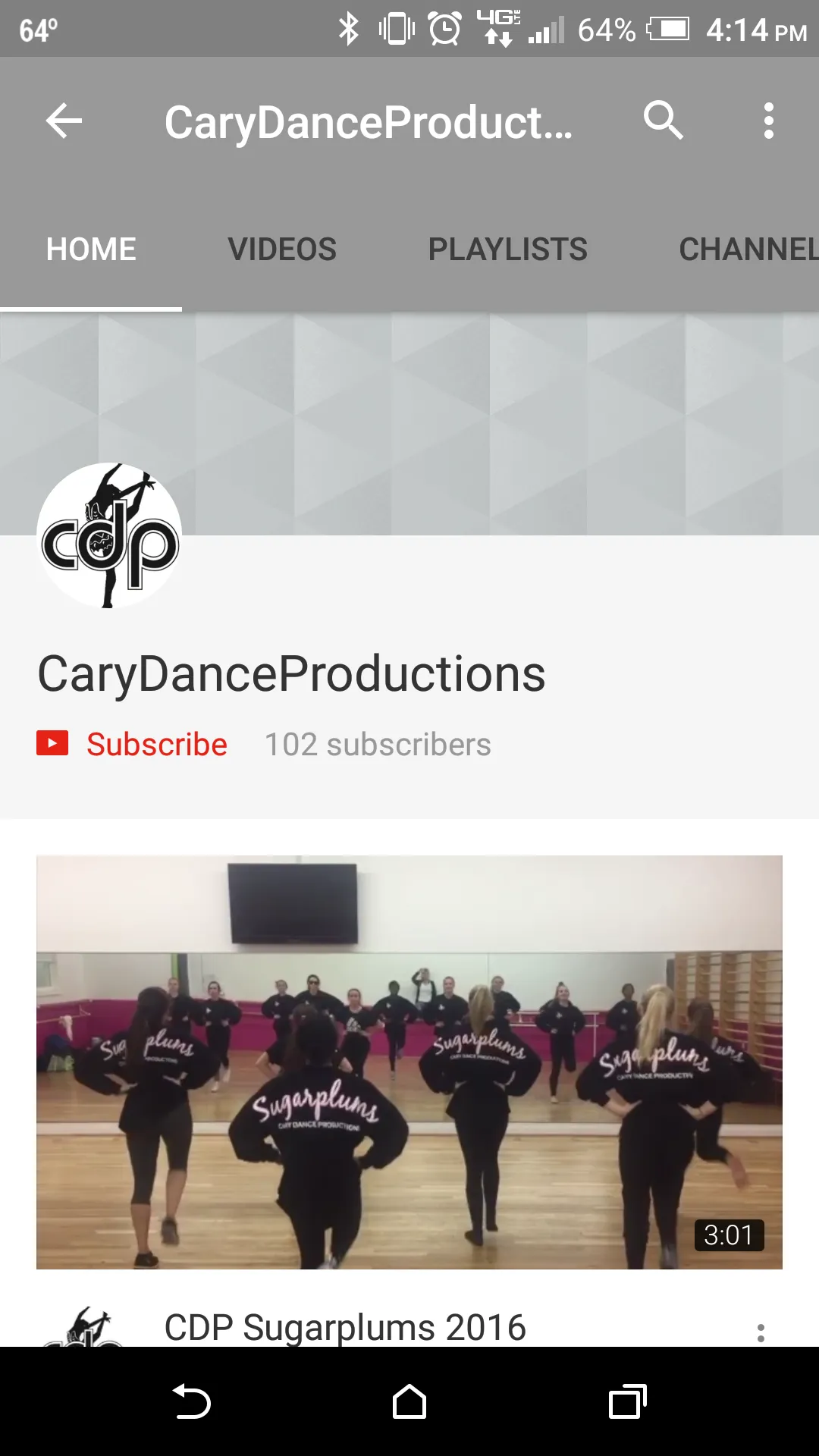 Cary Dance Productions | Indus Appstore | Screenshot