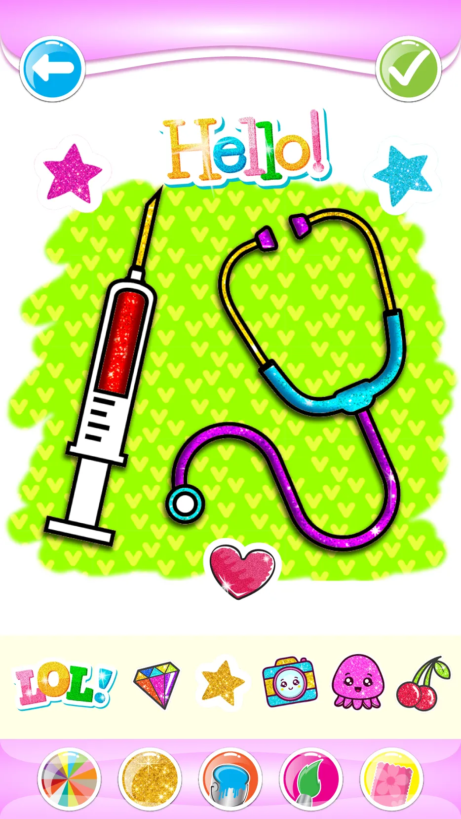 Toy Doctor Set coloring and dr | Indus Appstore | Screenshot