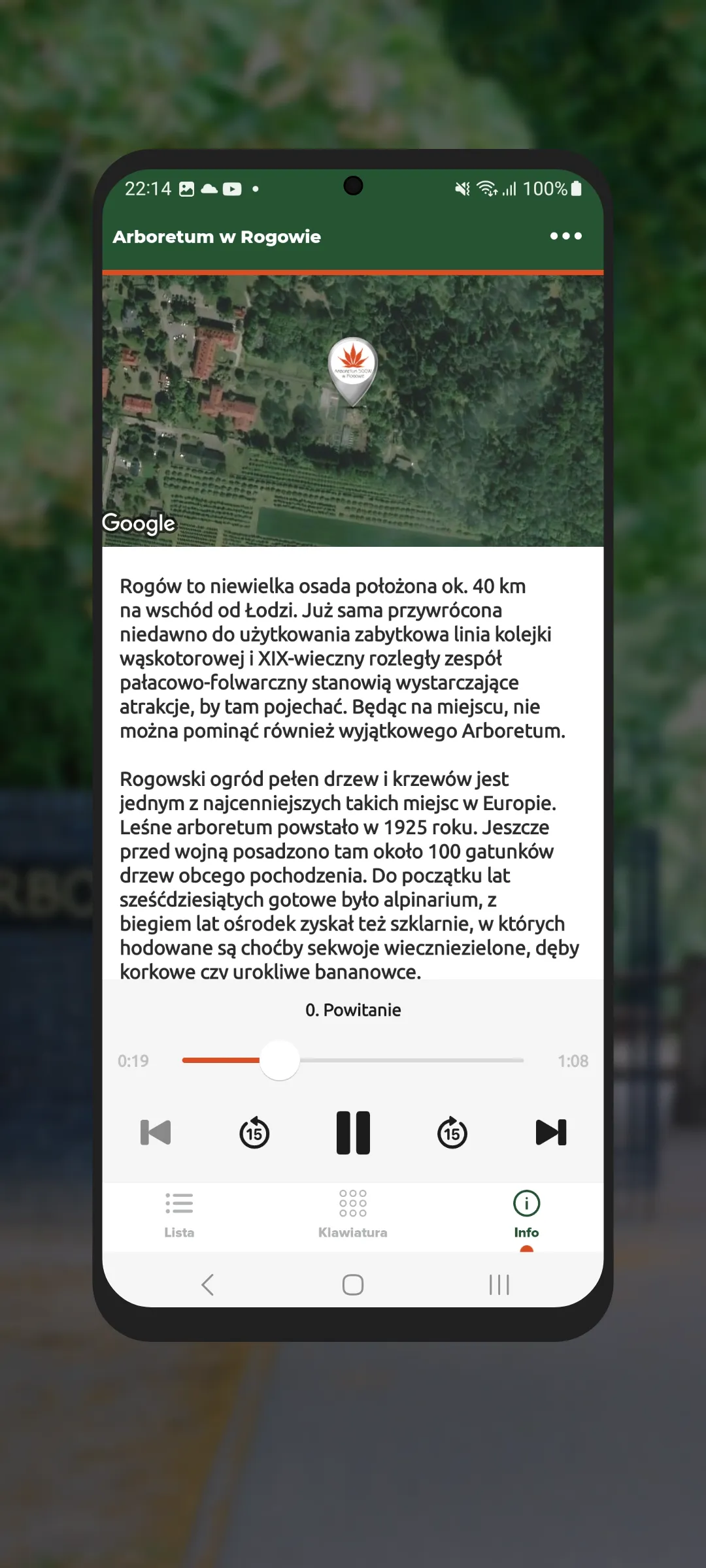 Arboretum w Rogowie | Indus Appstore | Screenshot