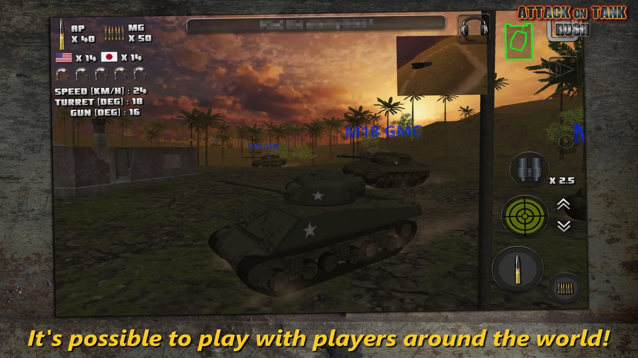 Attack on Tank : World Warfare | Indus Appstore | Screenshot