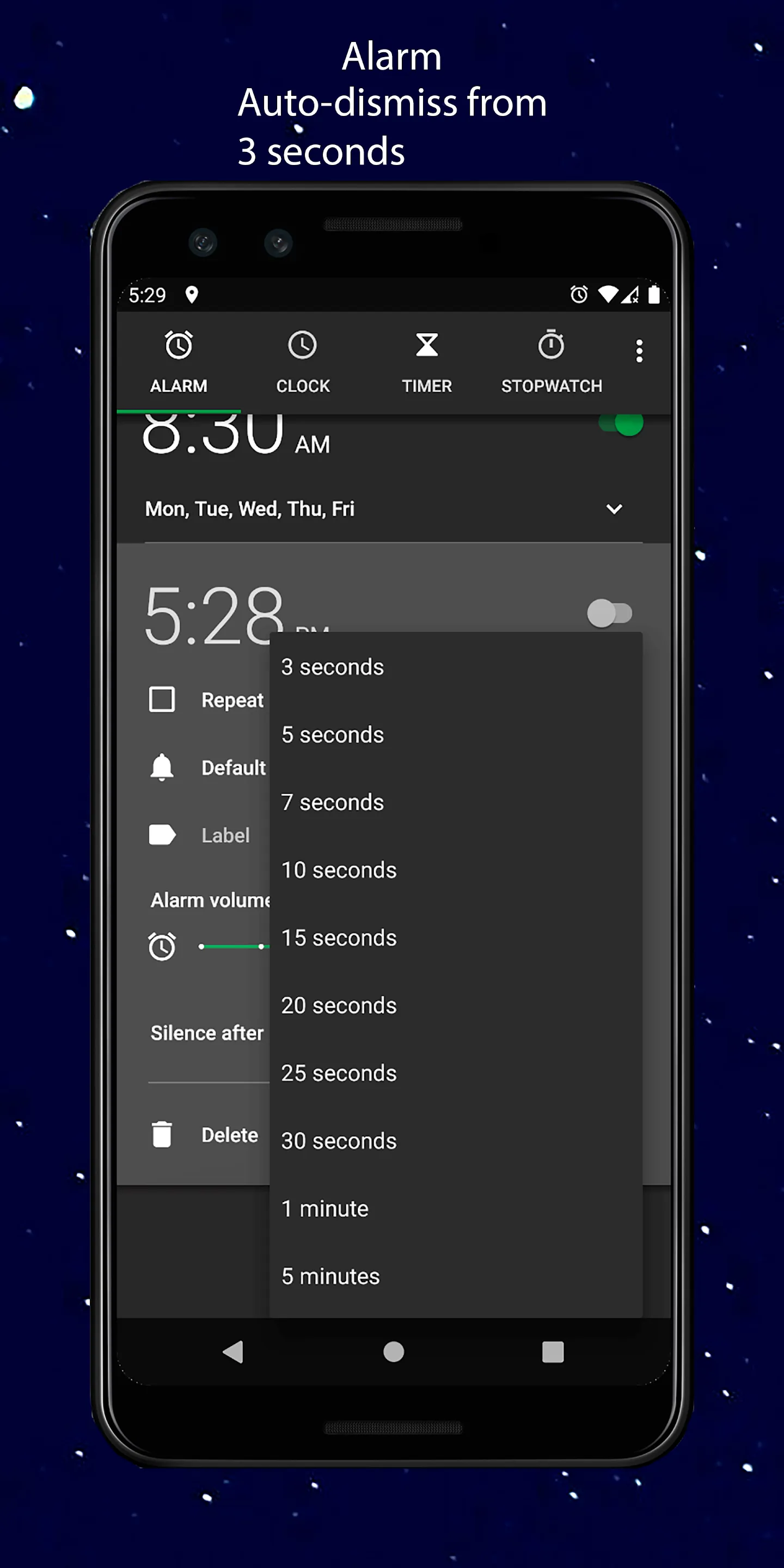 Alarm Clock X | Indus Appstore | Screenshot