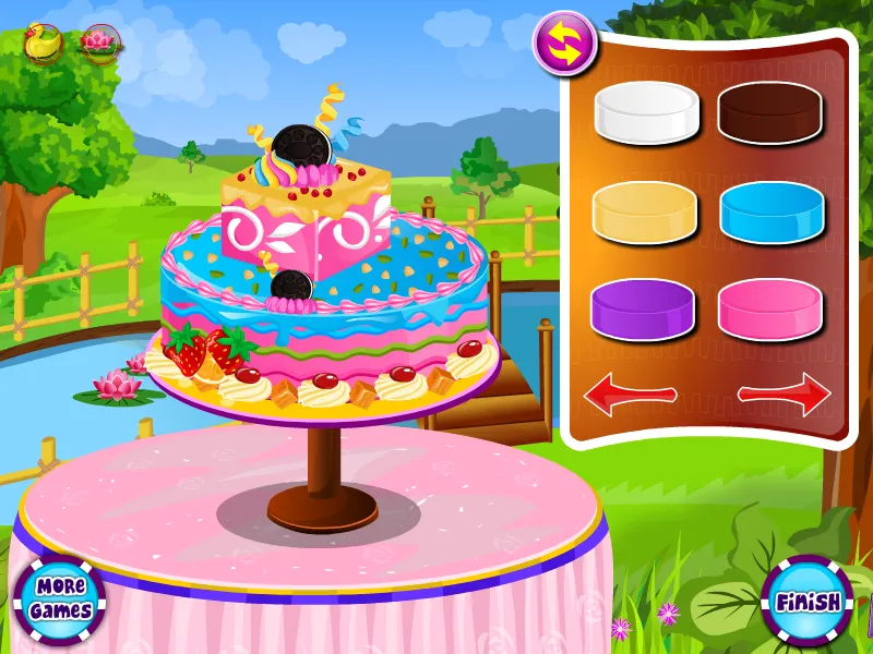 Creamy Cake Decoration | Indus Appstore | Screenshot