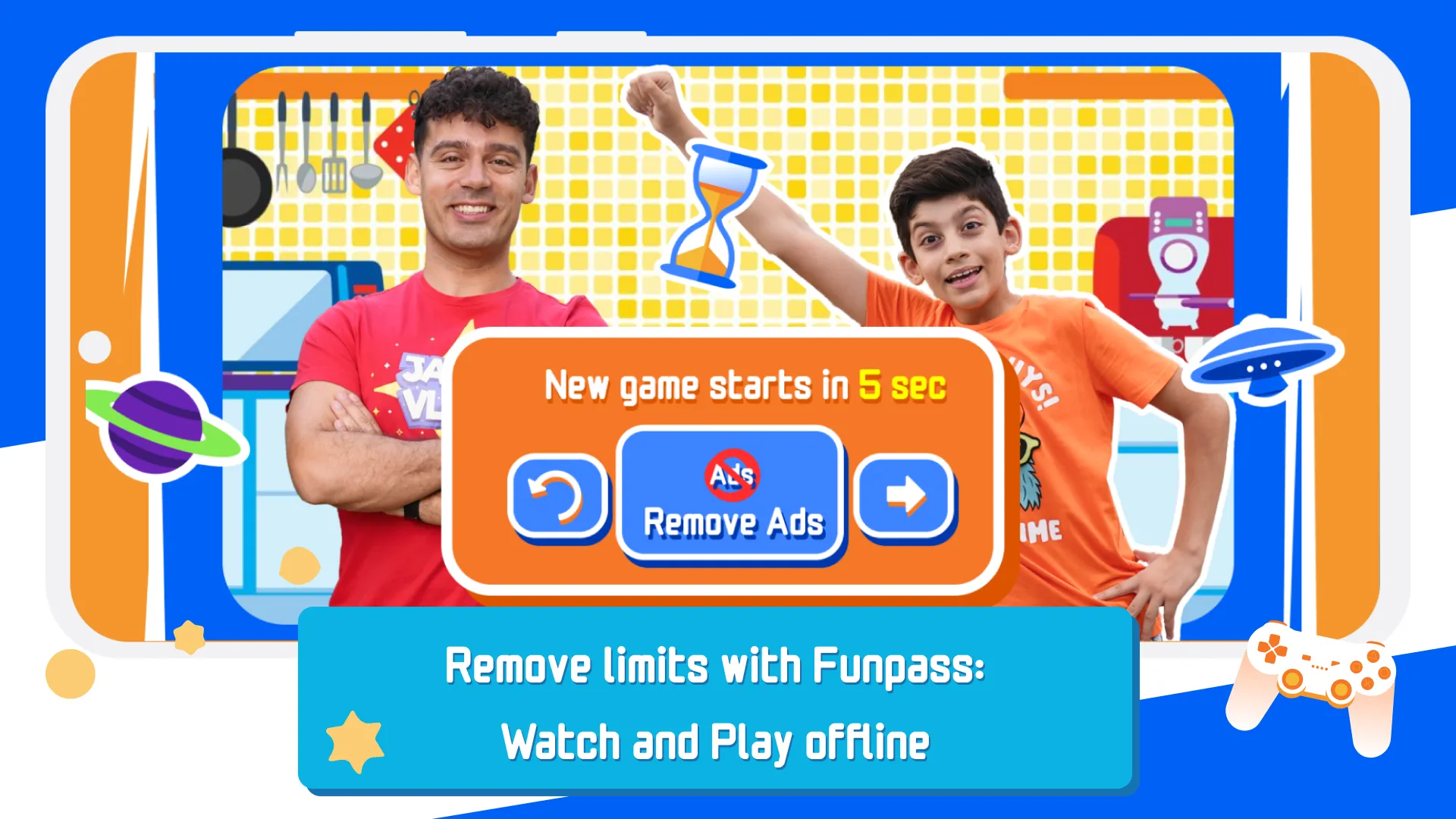 Jason Vlogs: games and videos | Indus Appstore | Screenshot