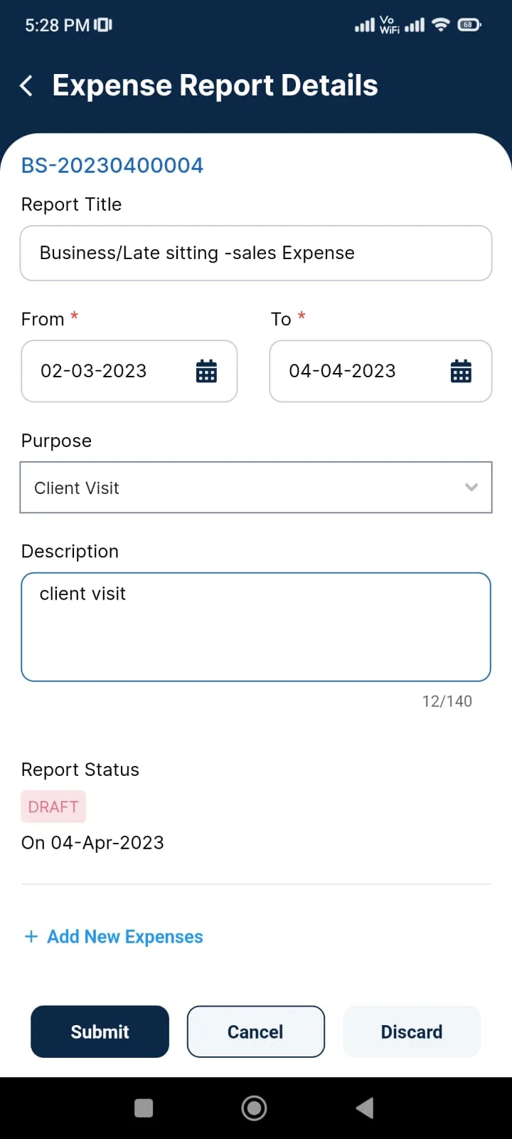 PayExpense ABFL | Indus Appstore | Screenshot