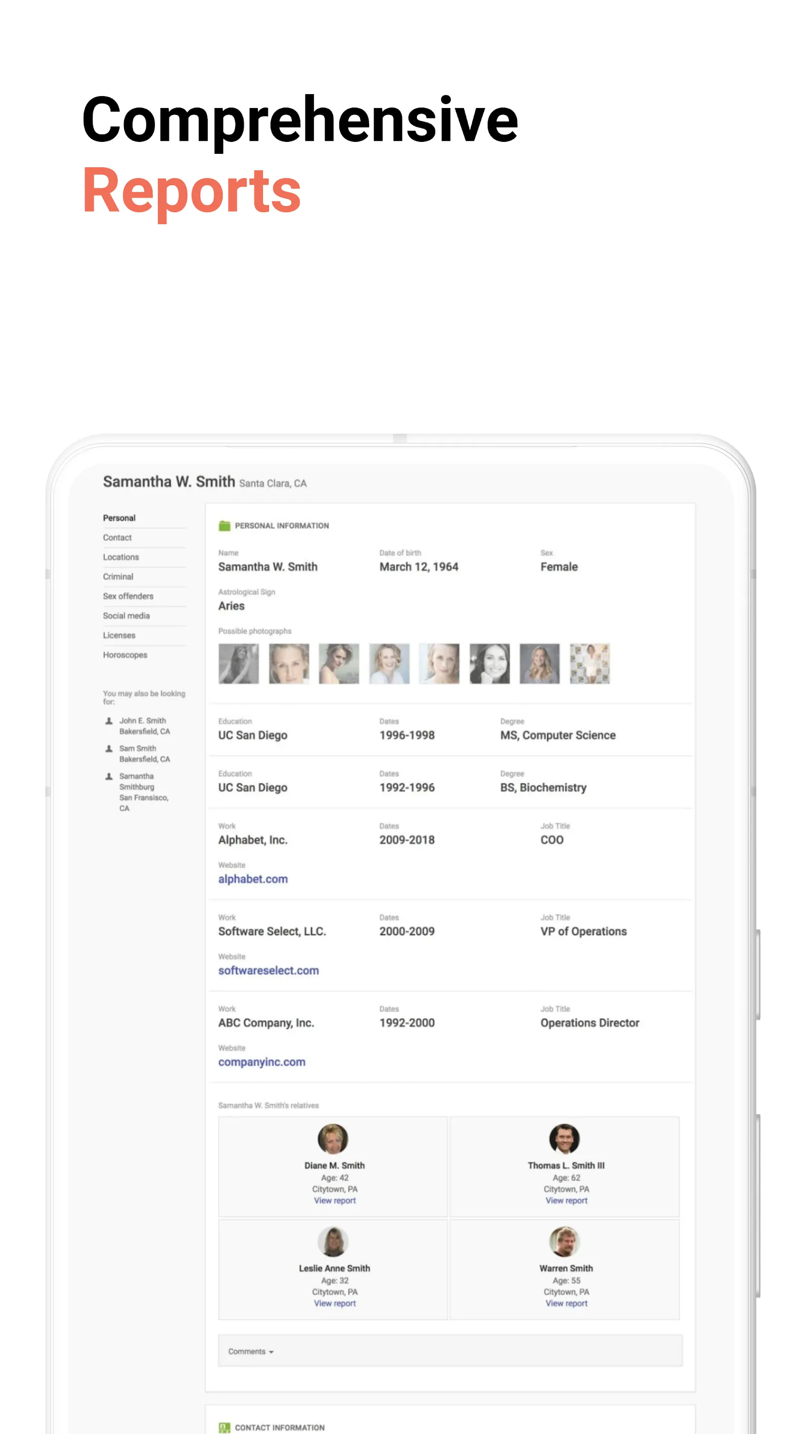 SearchFinder Background Check | Indus Appstore | Screenshot