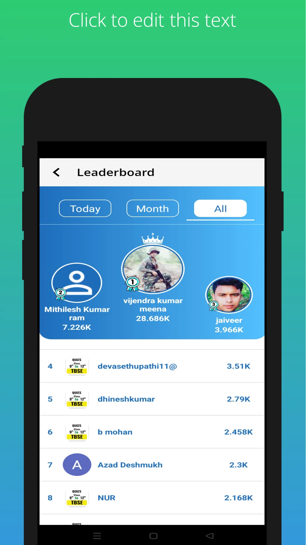 QUIZS- TBSE 9TH TO 12TH | Indus Appstore | Screenshot